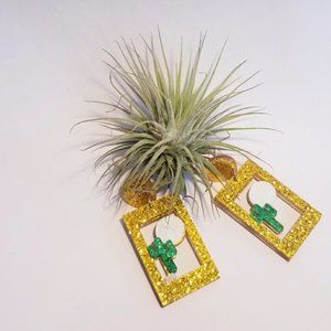 Acrylic earrings
